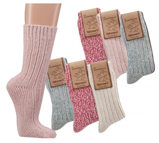 Norweger Damen Wollsocken