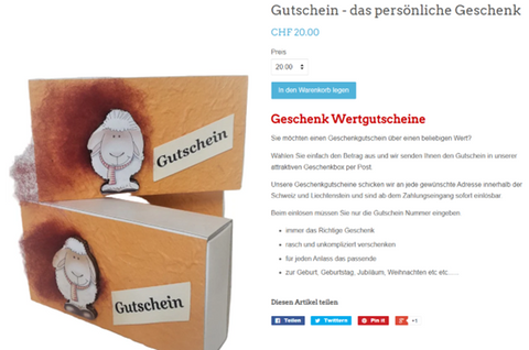 Schenken Sie einen Fibim.ch Gutschein als Weihnachtsgeschenk!