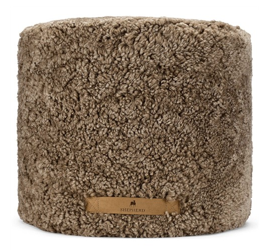 Schaffell Hocker Frida von Shepherd in 3 Grössen