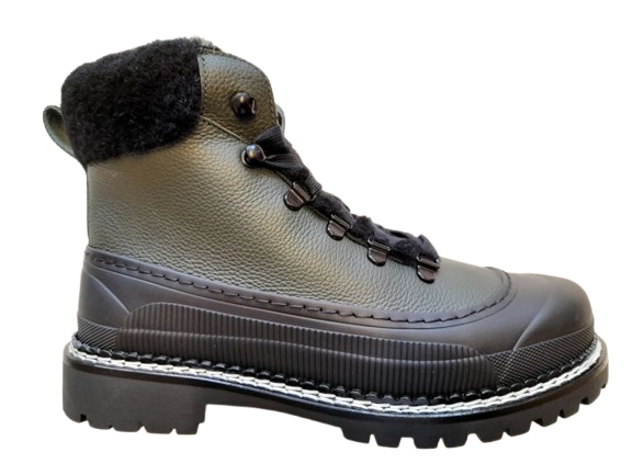 Zaffiro CORAMI Damen Lammfell Schnür-Bottine