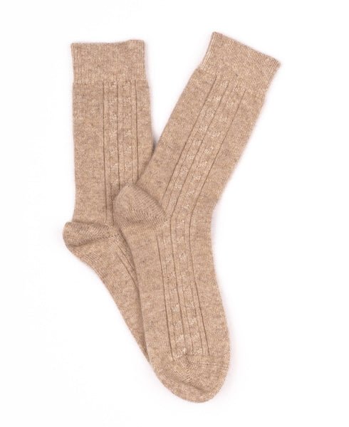 Kaschmir-Socken von Bel Cashmere aus 100 % Bio-Kaschmir