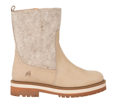 Shirly Shepherd Bottine mit Lammfell-Innenfutter