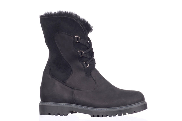 Damen Lammfell-Winter Stiefel COARMI mit Innen-Reissverschluss