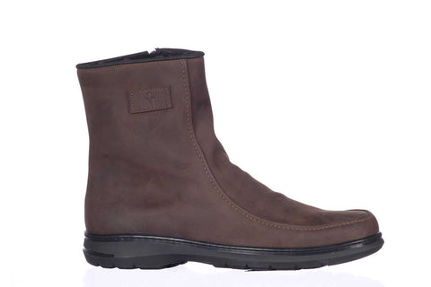 Lammfell Herren-Bottine CORAMI mit Innen-Reissverschluss