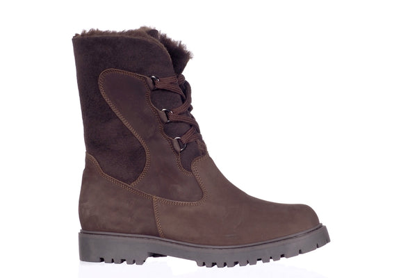 Damen Lammfell-Winter Stiefel COARMI mit Innen-Reissverschluss