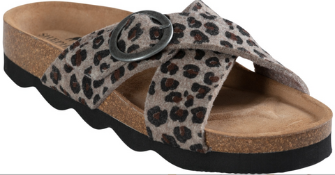 Marianne Shepherd Sommer Sandalen aus Leder und Wollfilz