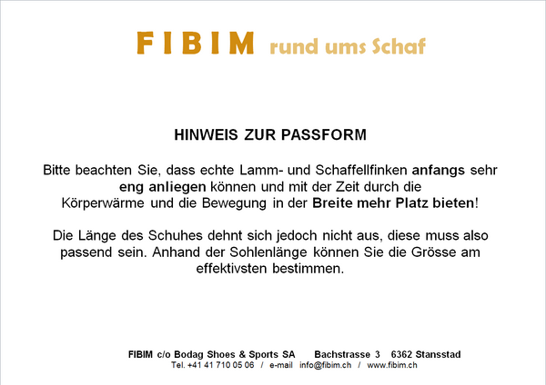 Henrik Shepherd Lammfellfinken bis Grösse 48