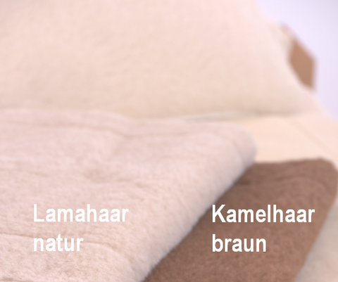 Lamahaardecke - hergestellt in der Schweiz