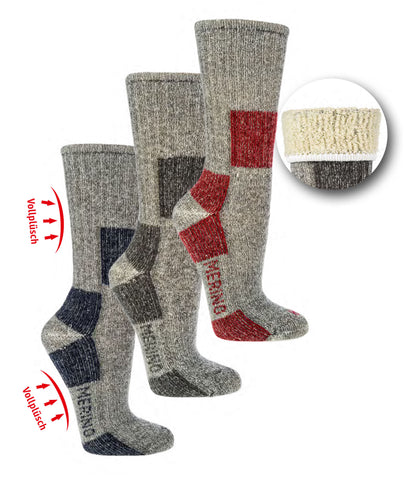 Trekking Socken mit 85 % Merinowolle