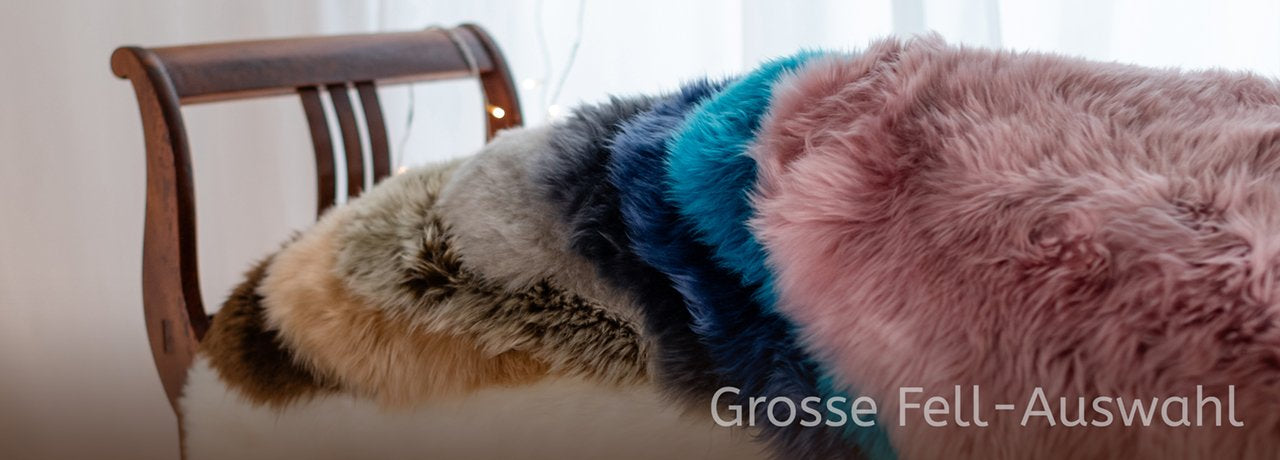 grosse Fell-Auswahl